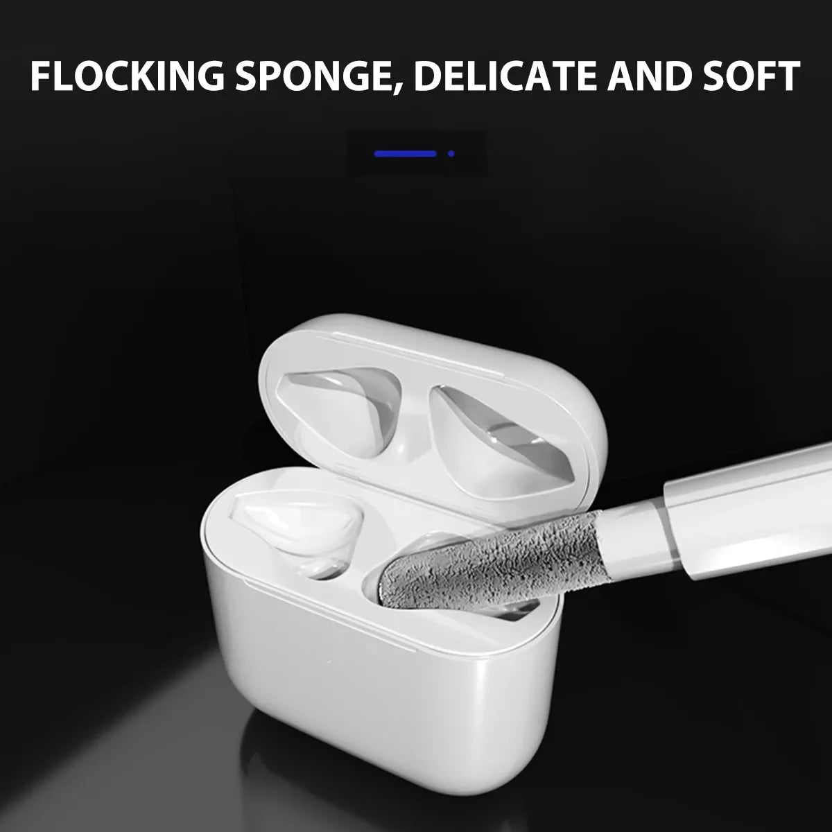 Bluetooth Earphones Cleaning Tool for Airpods Pro 3 2 1 Durable Earbuds Case Cleaner Kit Clean Brush Pen